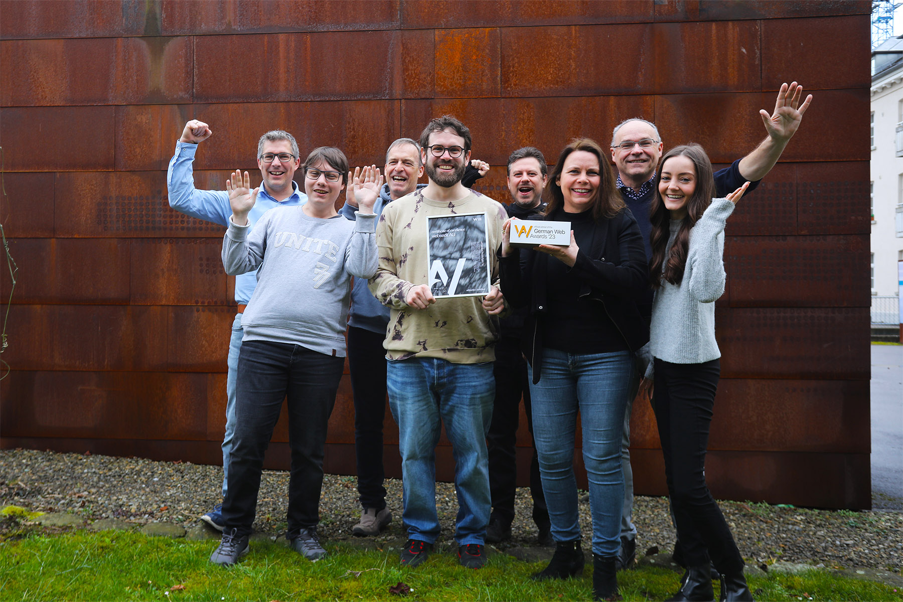 websedit Team erhält German Web Award
